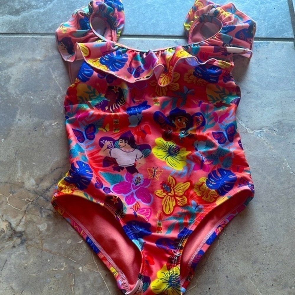 Encanto Kids Swimwear with Ruffle Detail   PM2